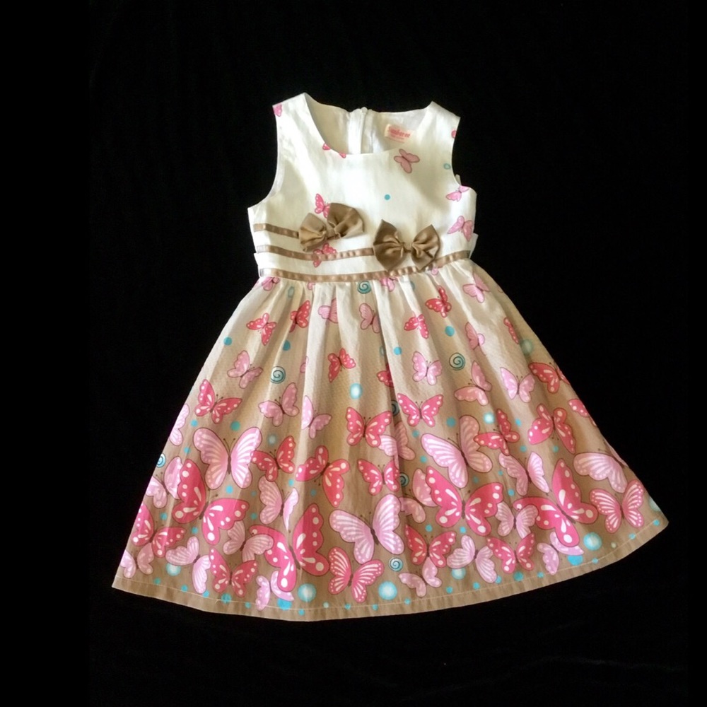 Girl’s Sunboree Butterfly Dress - sz 4/5